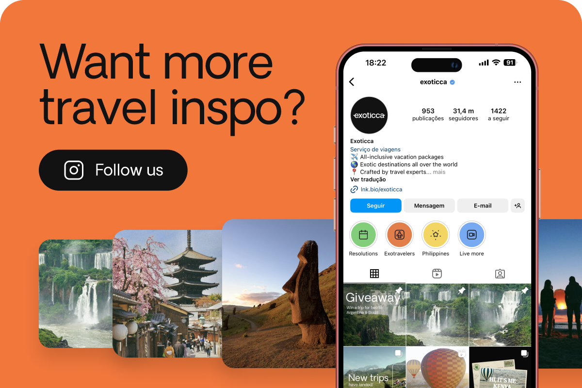 Want more travel inspo? Follow us on Instagram