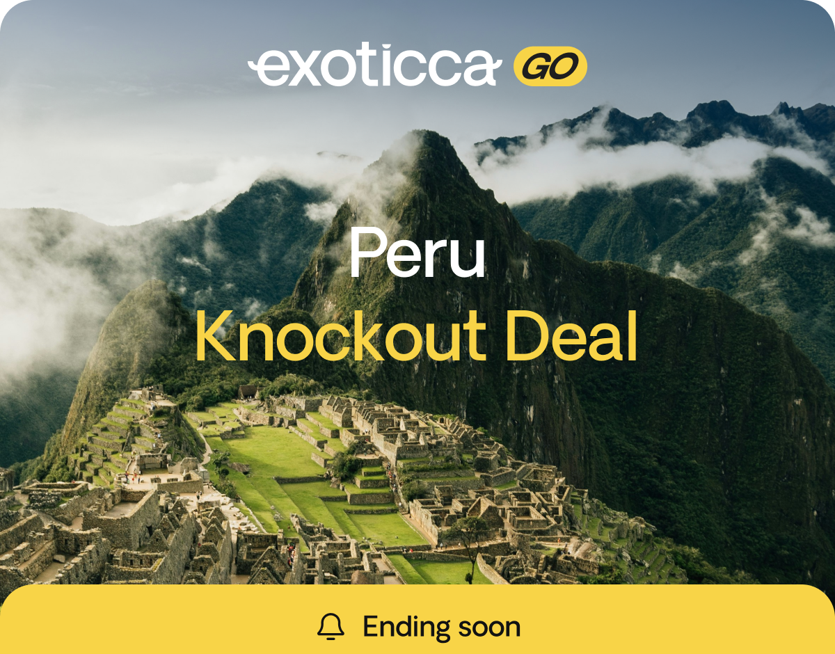 Exoticca GO Peru Knockout Deal