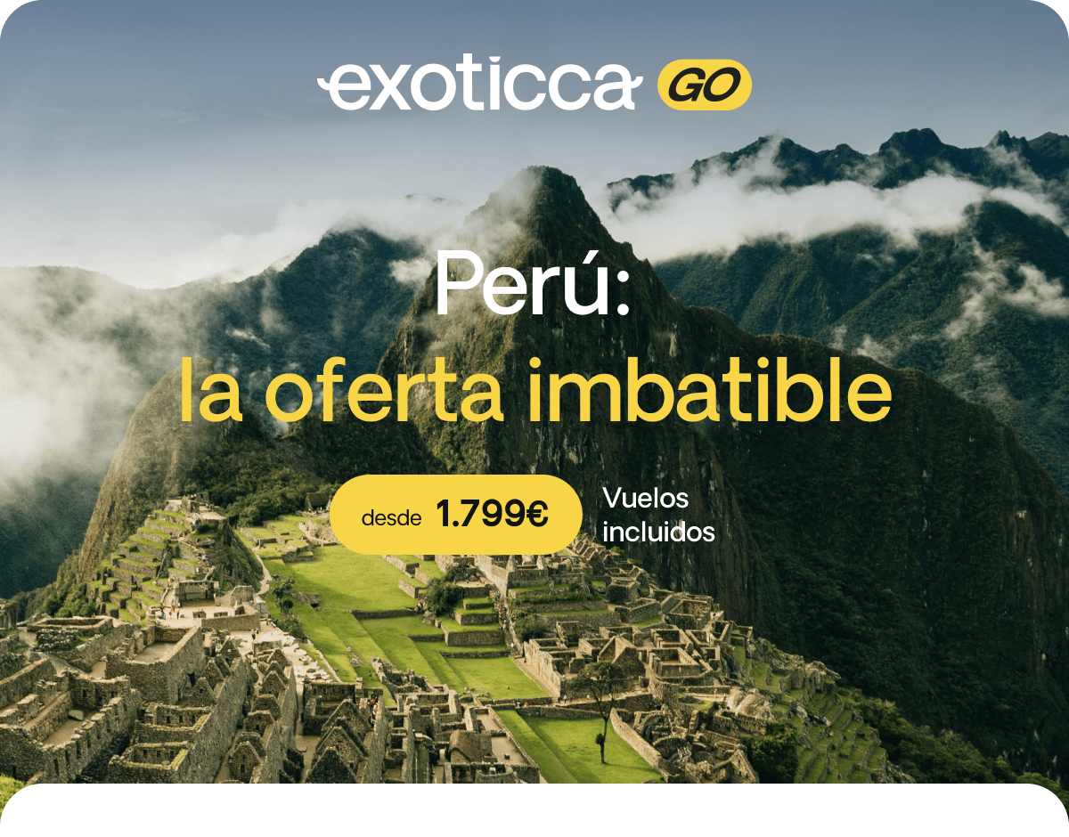 La oferta imbatible de Exoticca GO Peru