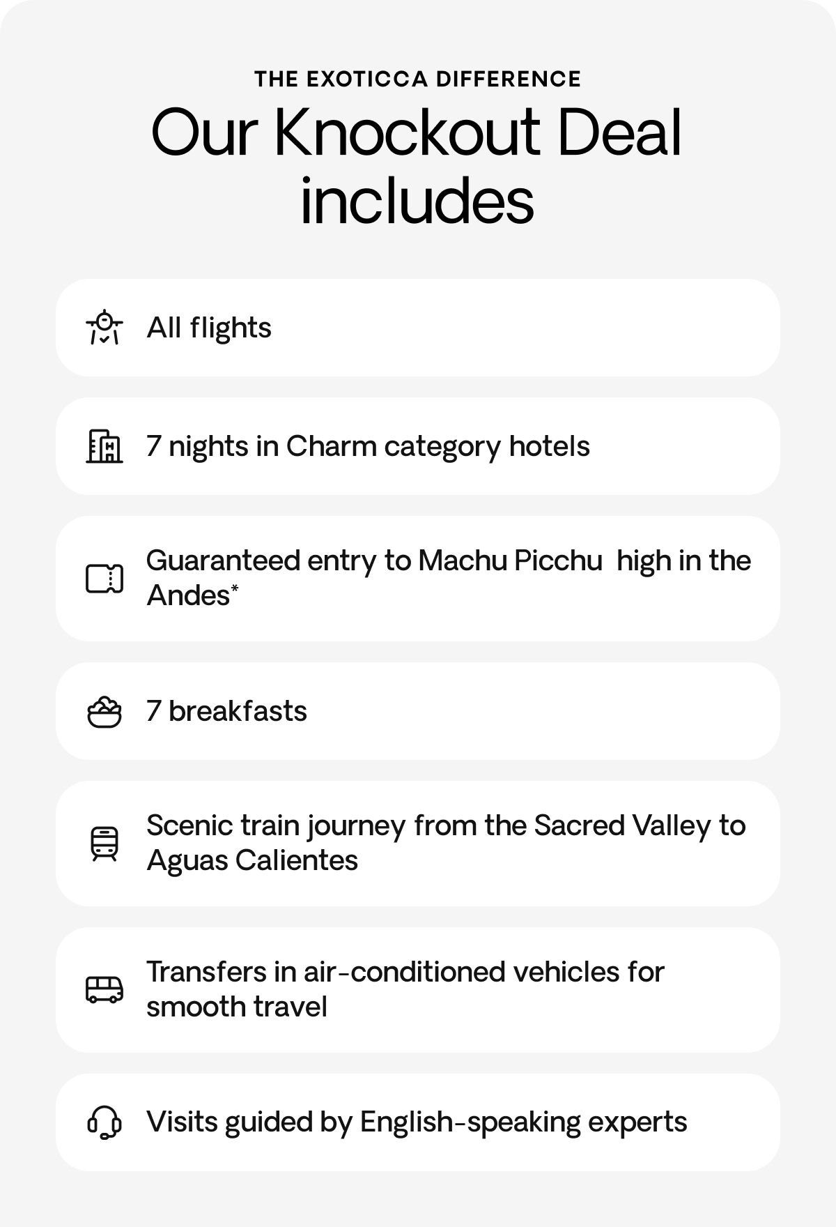 Knockout Deal Peru