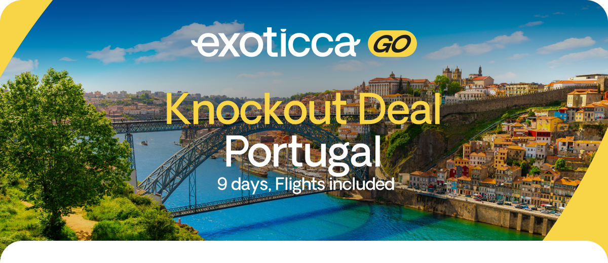 Exoticca Go Portugal Knockout Deal