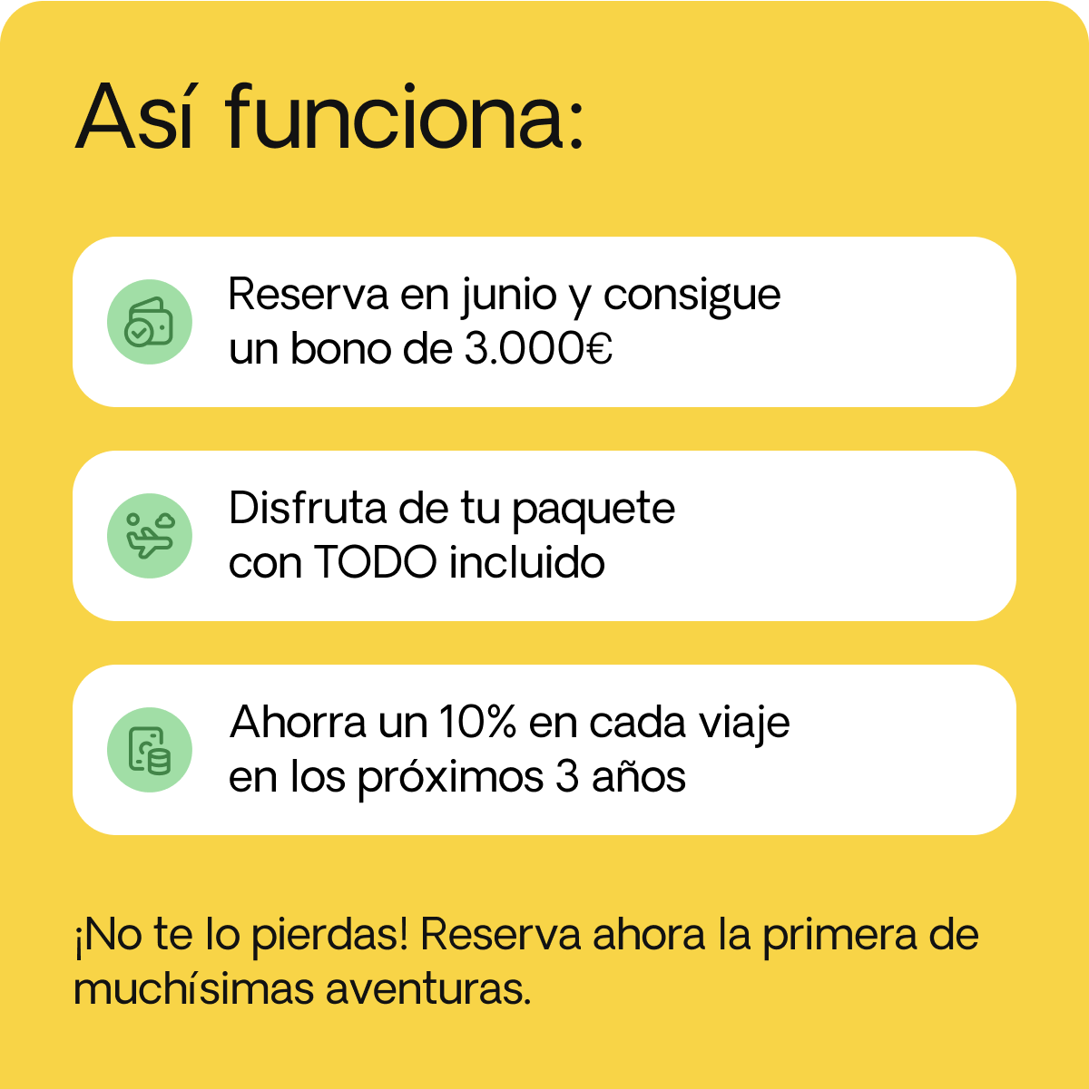 La oferta más loca del año